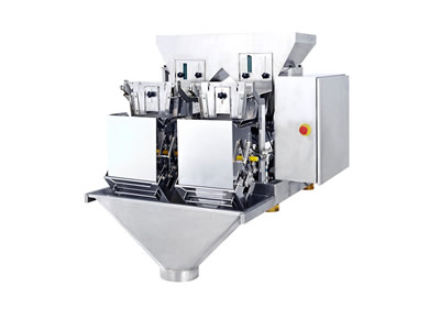 Pesadora Lineal de Dos Cabezales JW-AXM2, de Acero Inoxidable, 1000-12000g, 15L