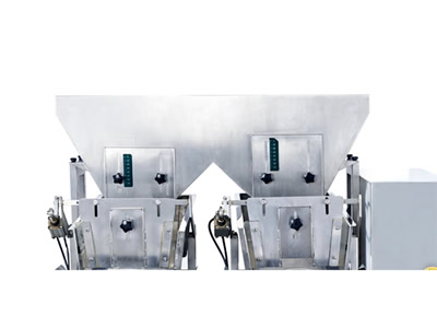 Pesadora Lineal de Dos Cabezales JW-AXM2, de Acero Inoxidable, 1000-12000g, 15L