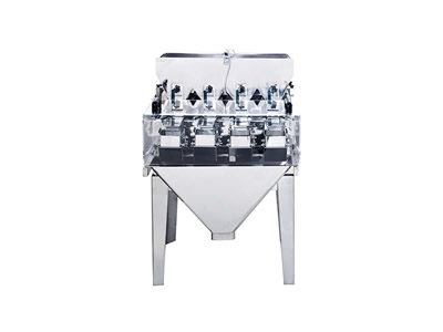 Pesadora Lineal de Cuatro Cabezales JW-AXS4, de Acero Inoxidable, 5-300g, 0.5L