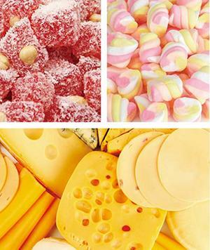 Pesadora Multicabezal con Alimentación Vibratoria para Alimentos Húmedos o Viscosos（10, 12, 14 cabezales opcionales;5-60g、10-1000g、10-1500g、100-3000g;0.3L、1.6L、2.5L、5L)