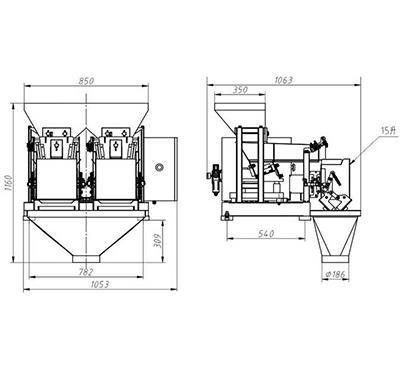 Pesadora lineal modular