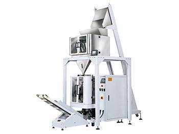 Máquina de Formado, Llenado y Sellado JW-LCX5, con Pesadora Lineal de 4 Cabezales
