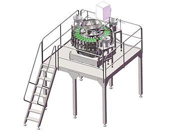 Línea completa para envasar para productos mezclados, JW-MIX3